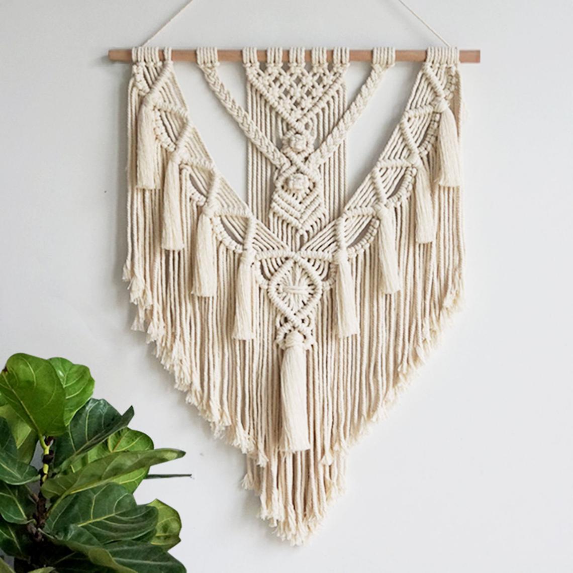 Wall Hanging Hand-woven Pendant Macrame