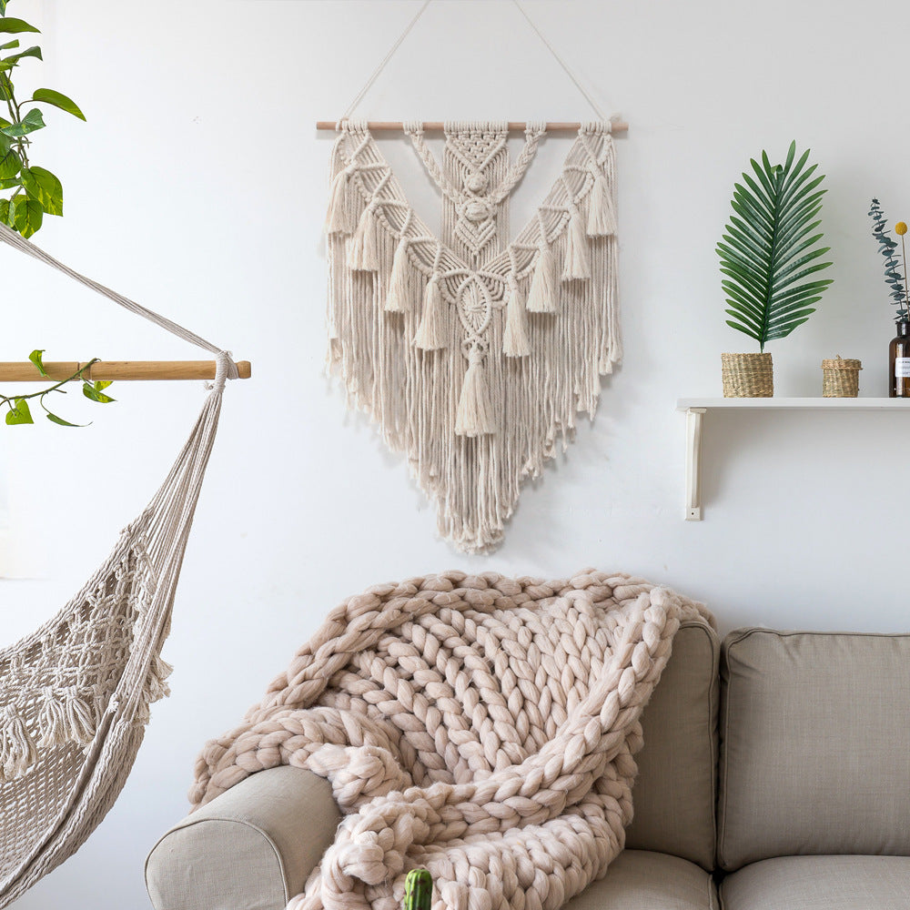 Wall Hanging Hand-woven Pendant Macrame