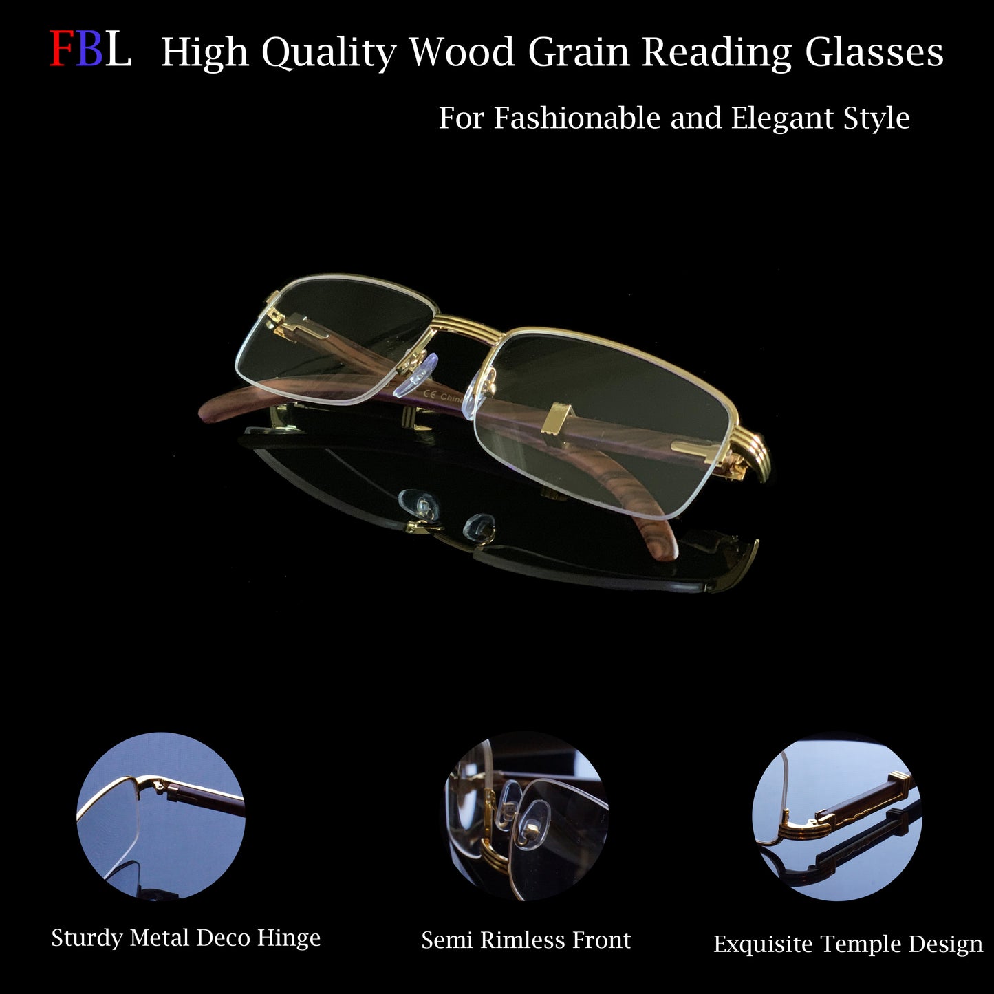 Classic Elite Professor Reading Glasses