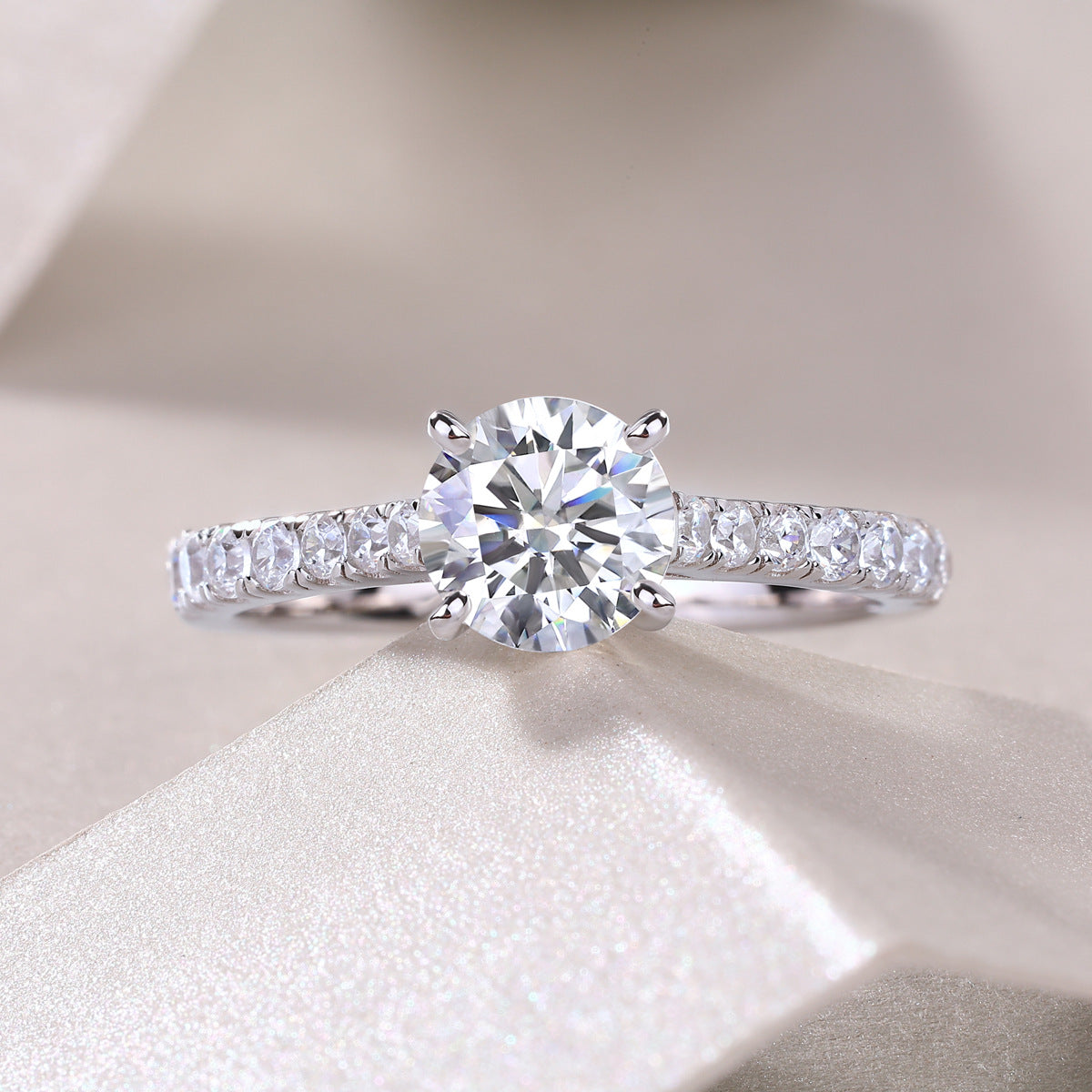 Grace Halo Engagement Ring