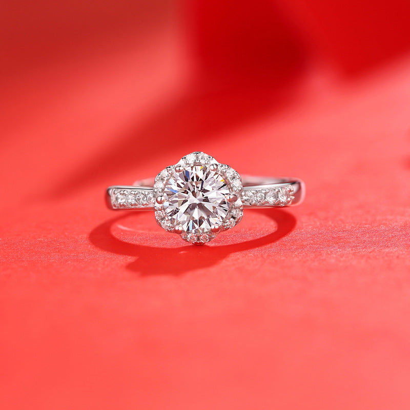 Blossom Elegance Diamond Ring