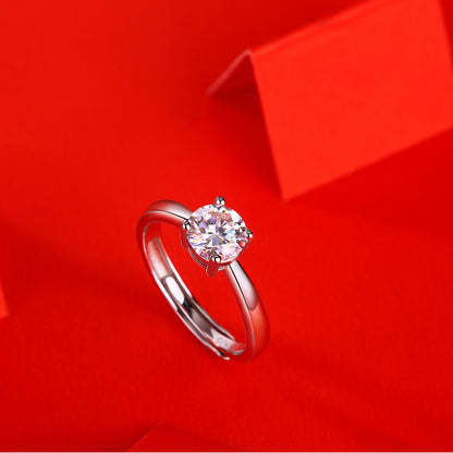 Radiant Love Diamond Ring