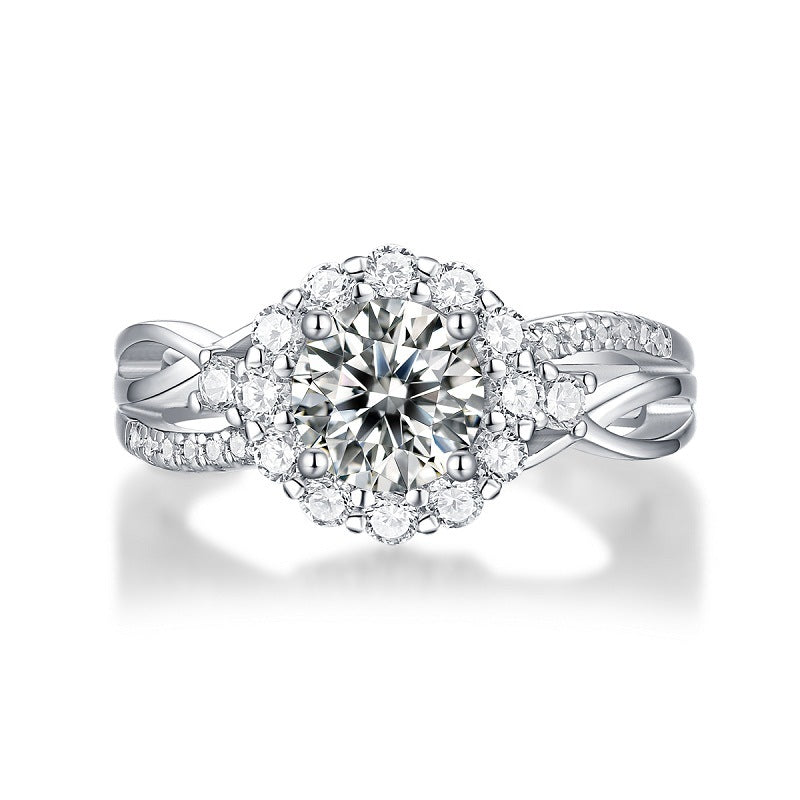 Floral Serenade Engagement Ring