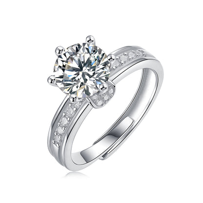 Evergrow Raised Diamond Promise Ring