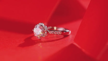 Blossom Elegance Diamond Ring